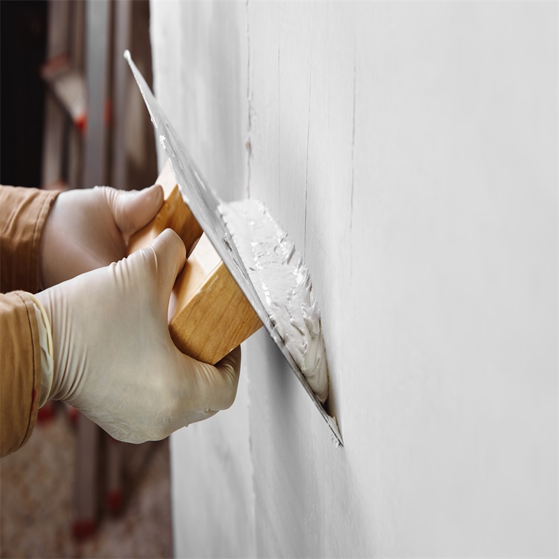 Applying Cement Mortar, Wall