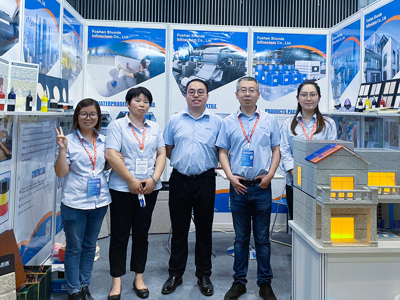 Vietnam Coating Exhibition 2023, Salesmen, Group photo, Booth