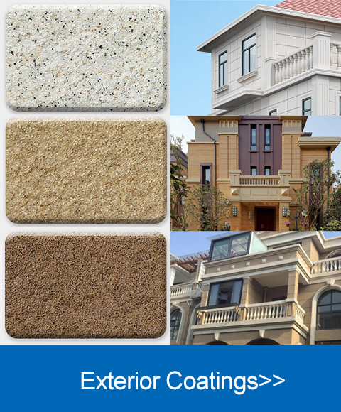 Exterior Coatings: Different Villa Appearances, Different Color Imitation Stone Paint Samples