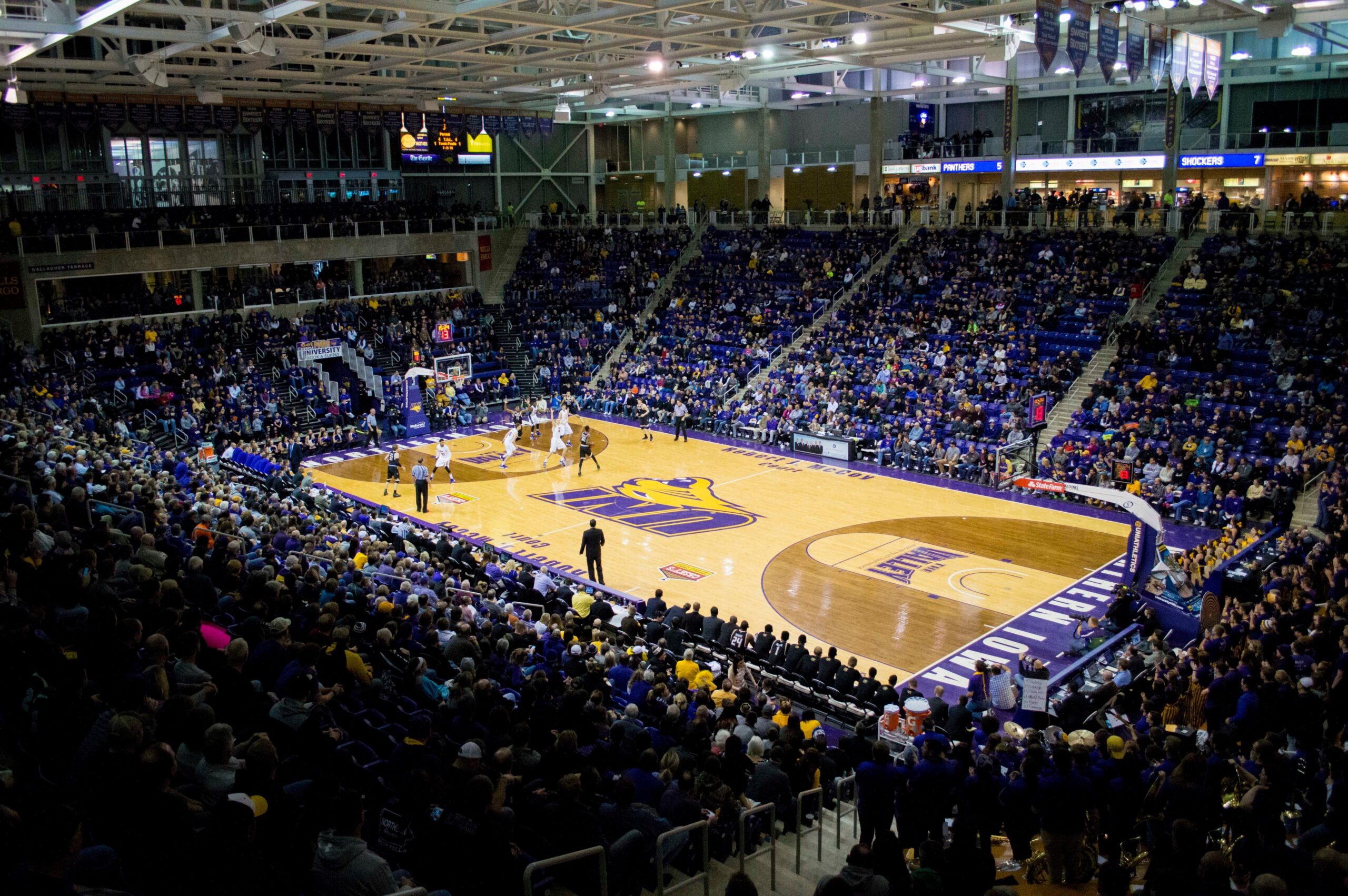 Basketball Hall, used Interior Floor Paint